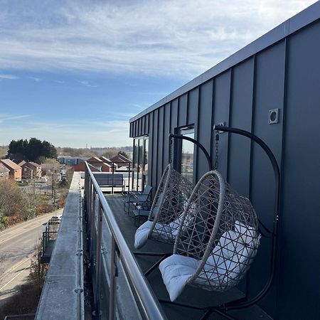 Luxury York Minster Penthouse - Free Gym & Parking Apartment Ngoại thất bức ảnh