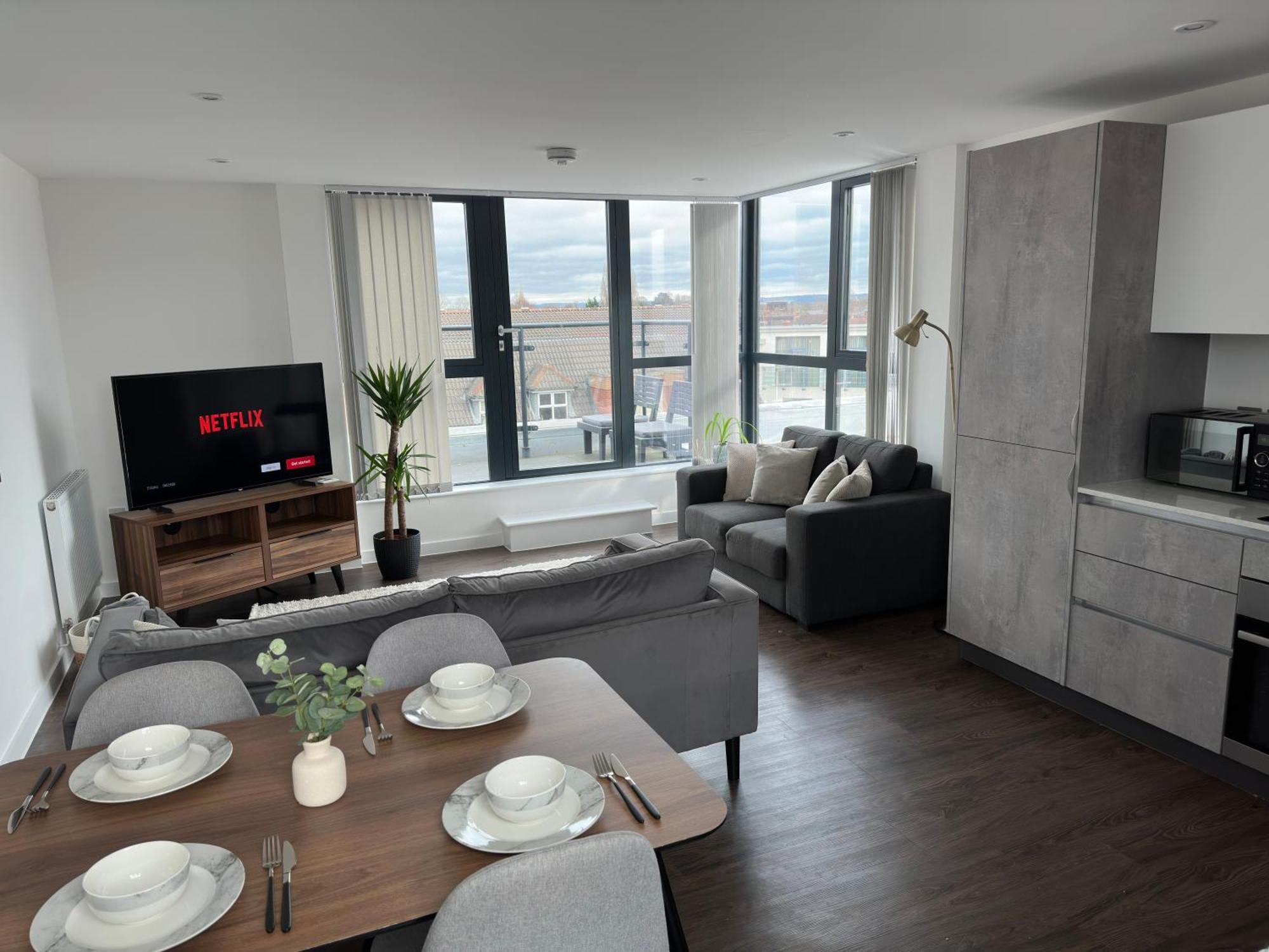Luxury York Minster Penthouse - Free Gym & Parking Apartment Ngoại thất bức ảnh