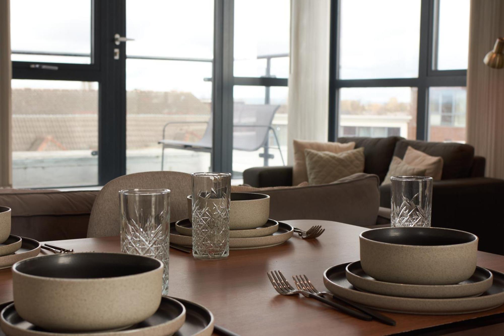 Luxury York Minster Penthouse - Free Gym & Parking Apartment Ngoại thất bức ảnh
