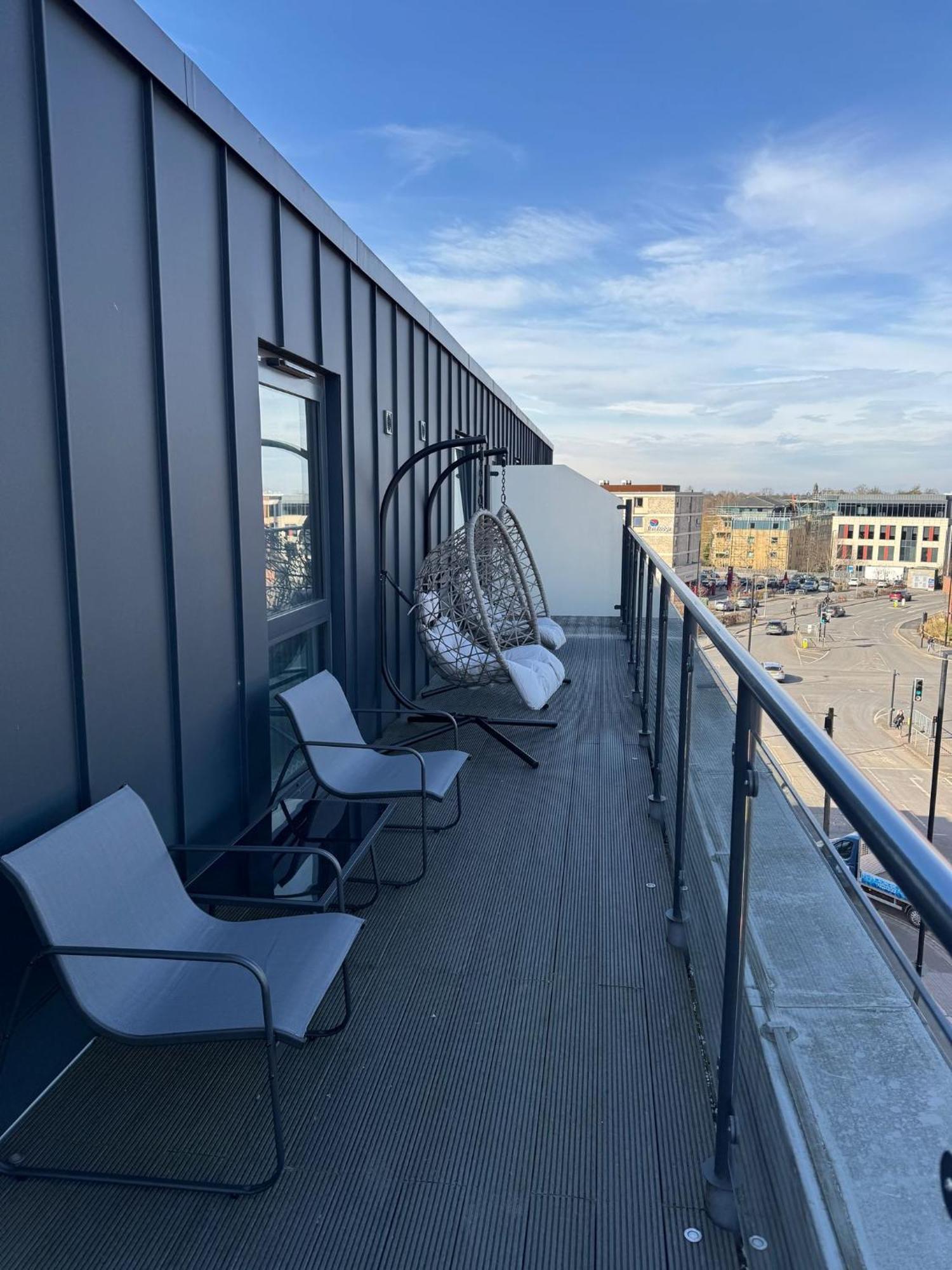Luxury York Minster Penthouse - Free Gym & Parking Apartment Ngoại thất bức ảnh