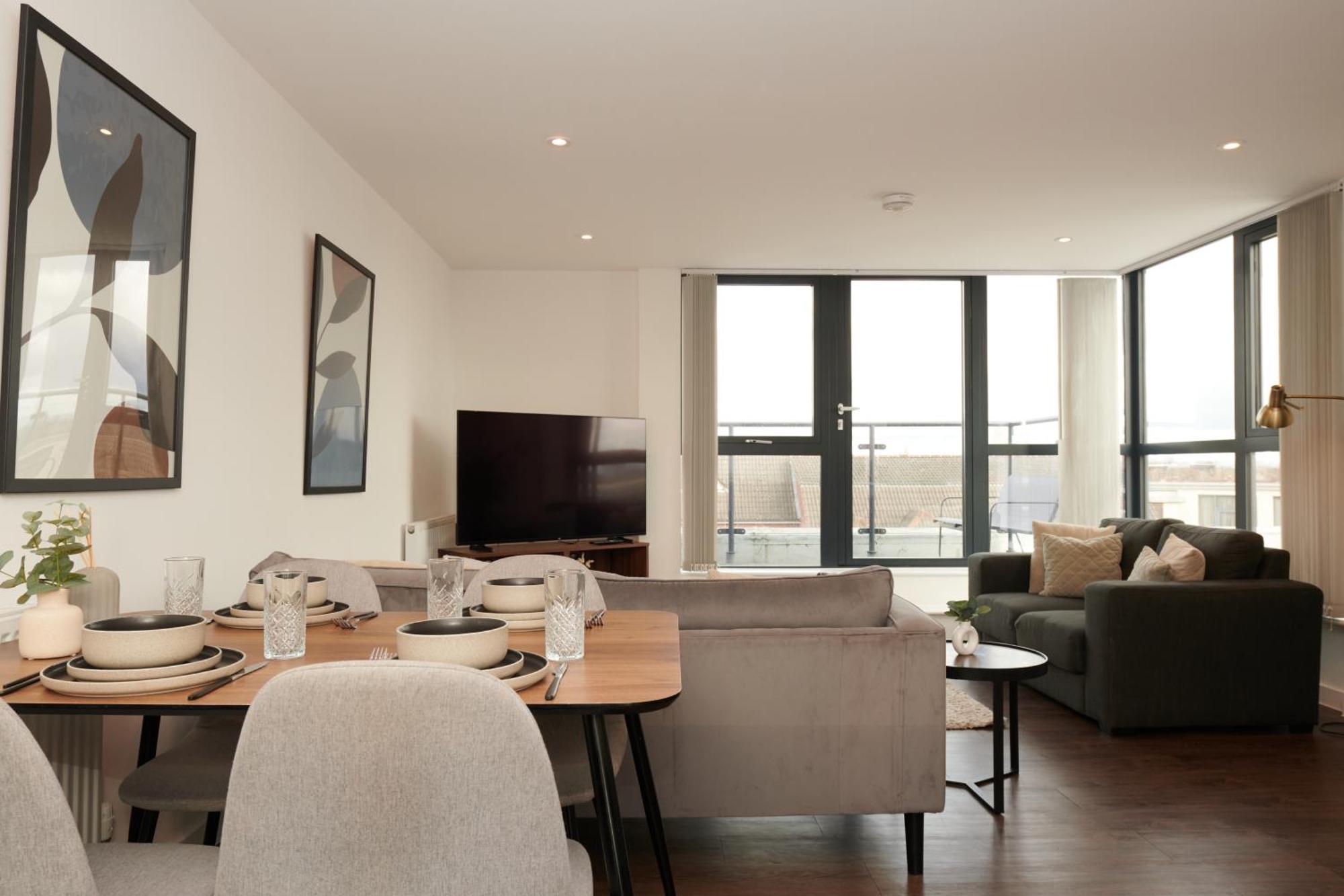 Luxury York Minster Penthouse - Free Gym & Parking Apartment Ngoại thất bức ảnh